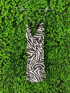 H&M Divided Zebra Print Slip Dress