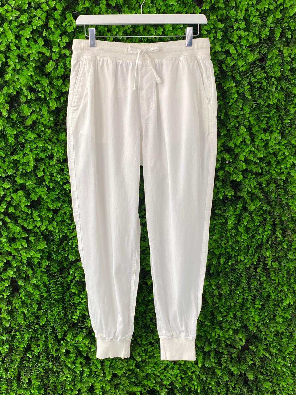Woolworths White Tencel Cotton Jogger Pants