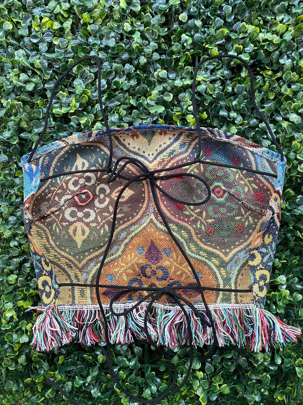 Tapestry Print Two-Piece Set