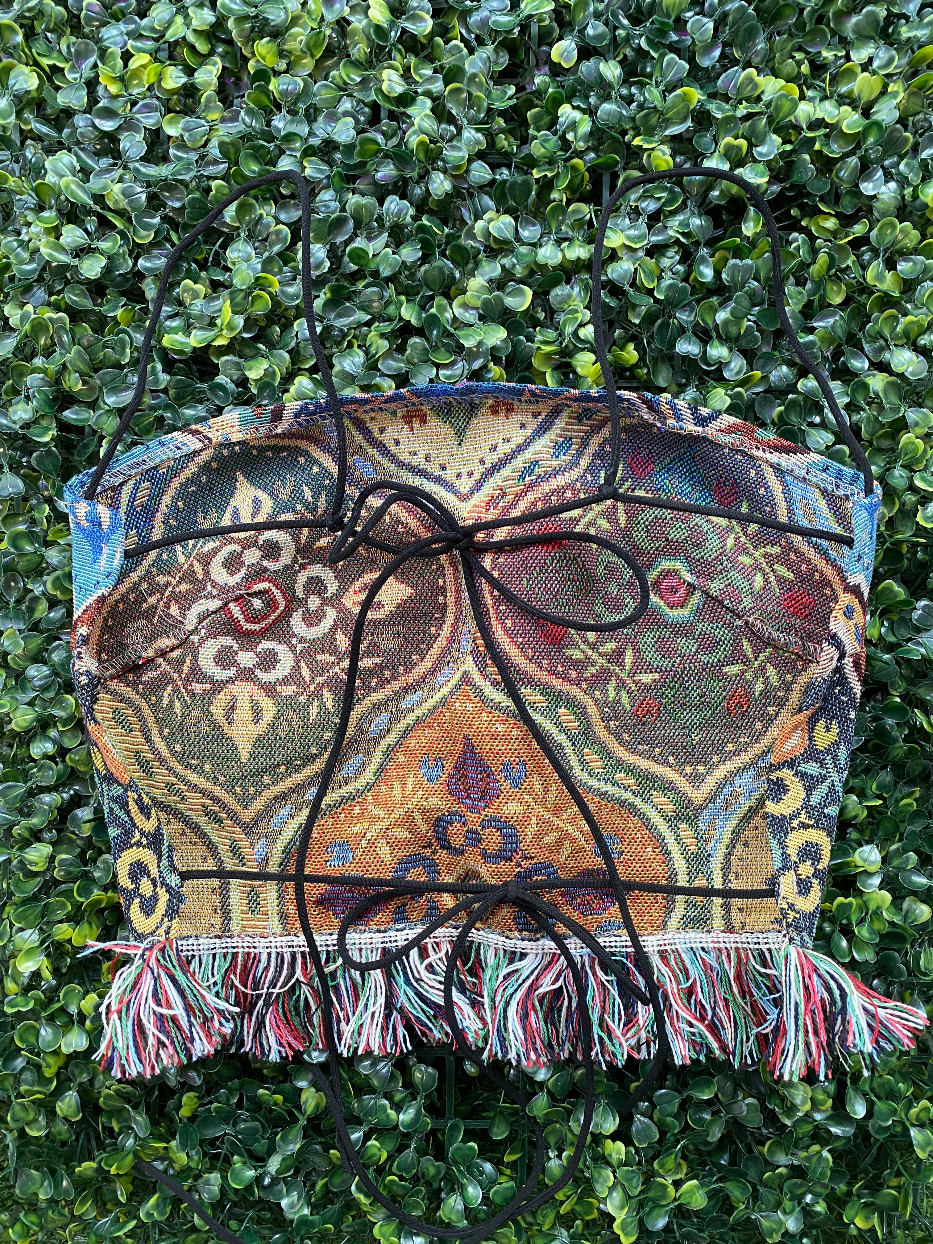 Tapestry Print Two-Piece Set