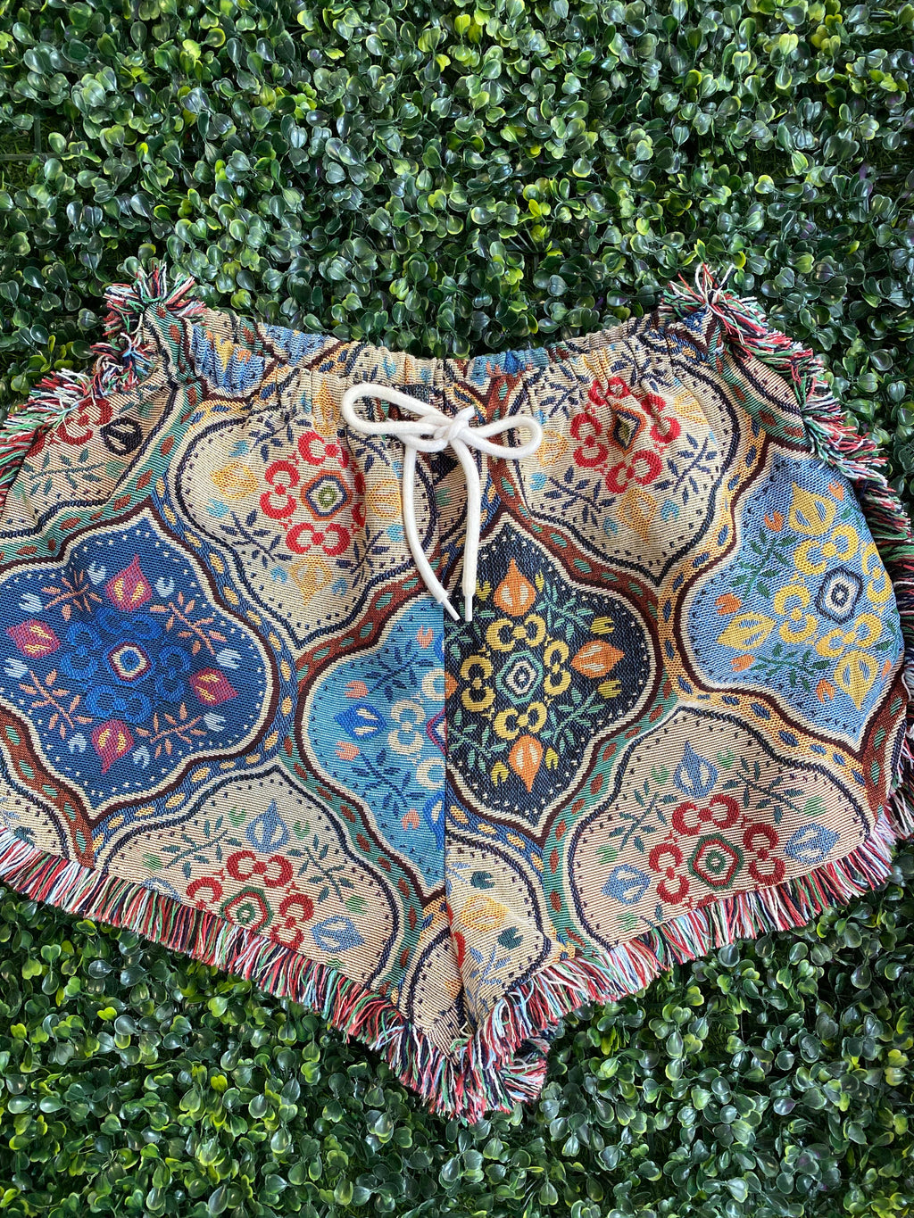 Tapestry Print Two-Piece Set