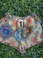 Tapestry Print Two-Piece Set