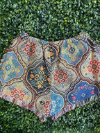 Tapestry Print Two-Piece Set