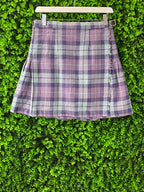 James Pringle Weavers of Inverness Wool Tartan Pleated Skirt