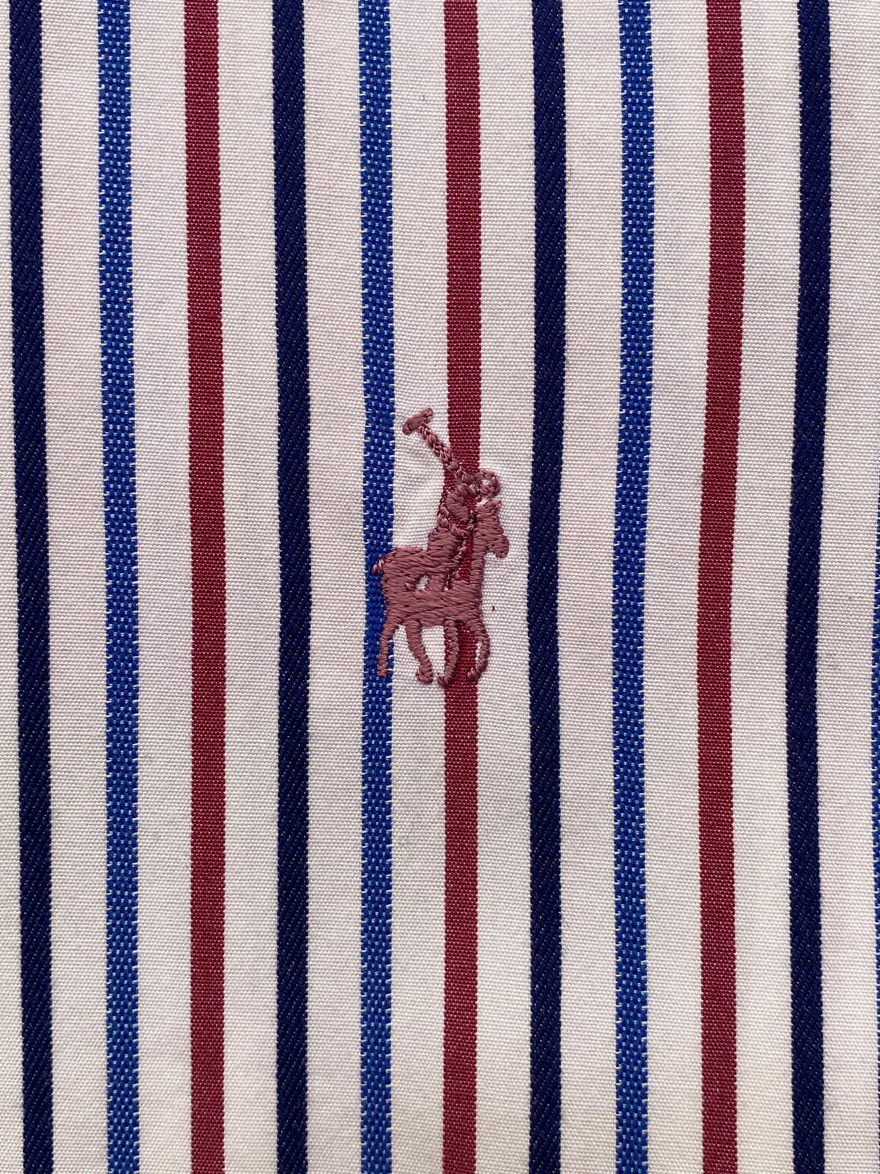Polo Striped Cotton Button-Up Shirt