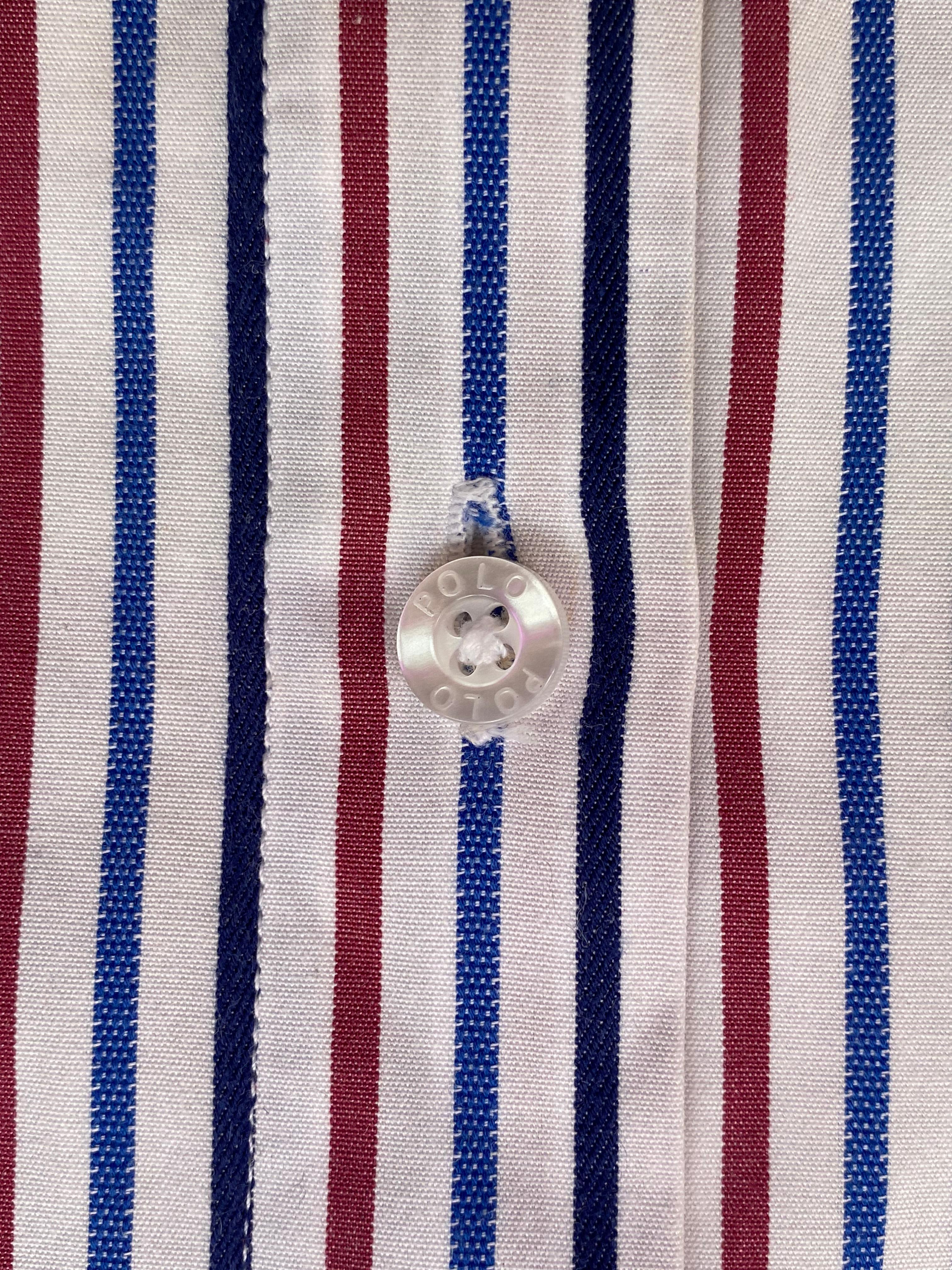 Polo Striped Cotton Button-Up Shirt