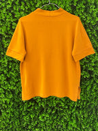 Zara Mustard High Neck Knit Top
