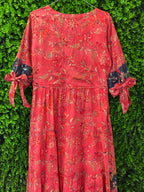 Floral Boho Tiered Maxi Dress