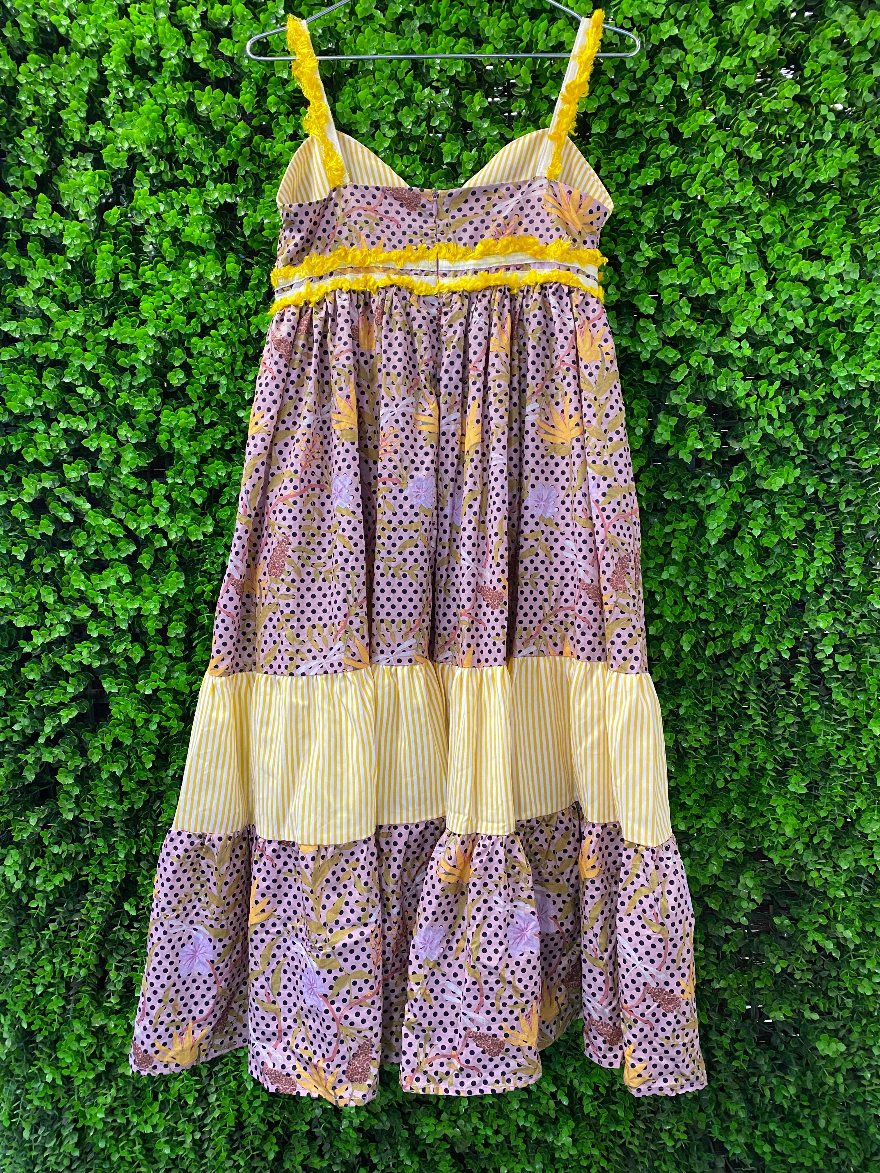 Chiris Chic Floral Tiered Sundress