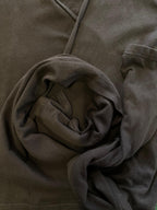 Earthaddict Brown Cotton Wrap Cardigan