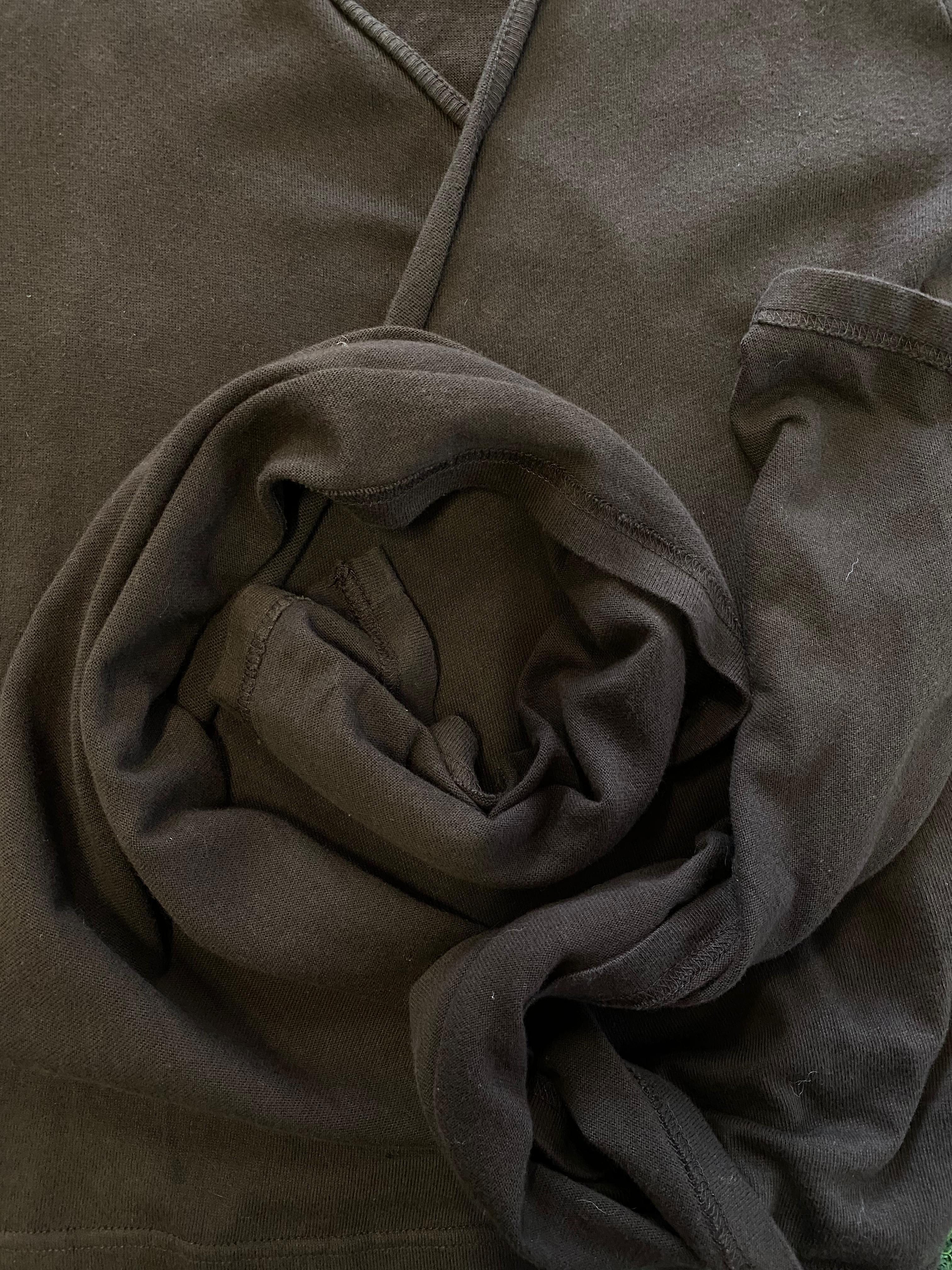 Earthaddict Brown Cotton Wrap Cardigan