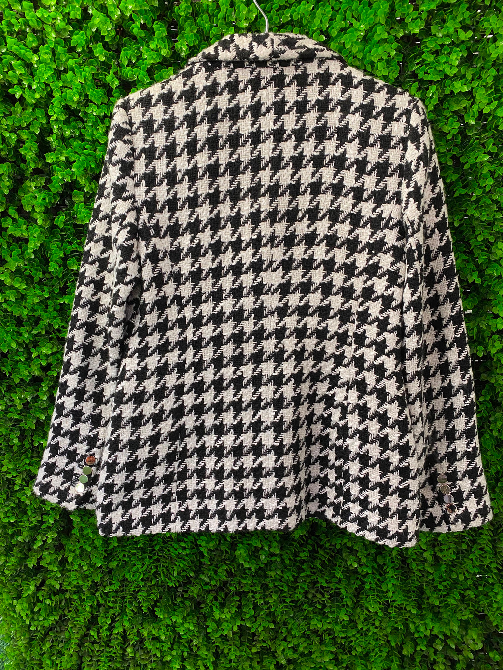 Black & White Houndstooth Jacket