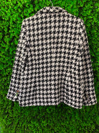 Black & White Houndstooth Jacket
