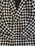 Black & White Houndstooth Jacket