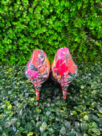 ALDO Multicolour Tropical Floral Pointed Stiletto Heels