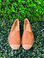 Tan Platform Woolworth Espadrille Slip-On Shoes