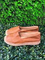 Tan Platform Woolworth Espadrille Slip-On Shoes