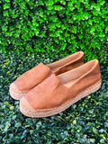 Tan Platform Woolworth Espadrille Slip-On Shoes