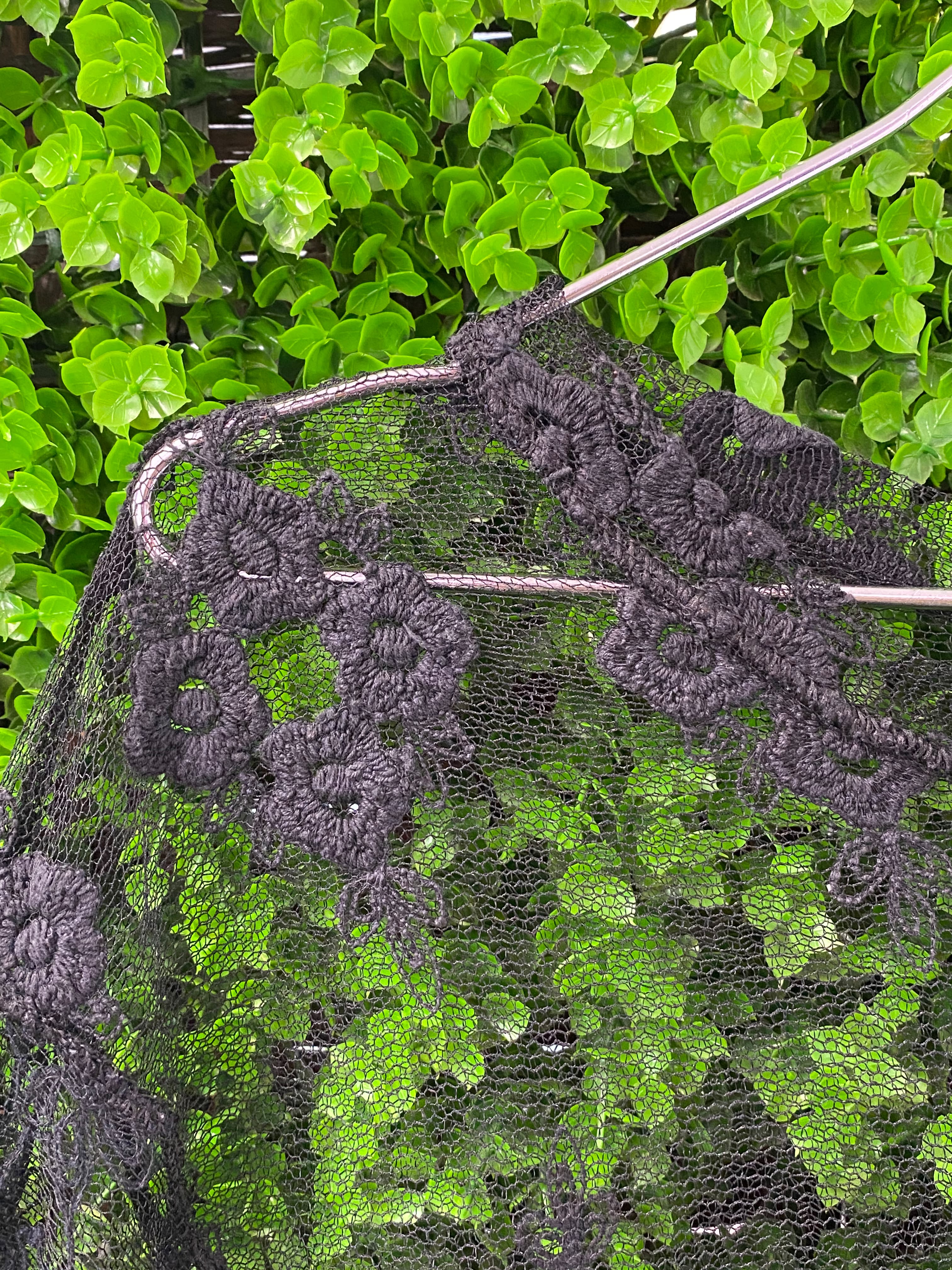 Black Lace Bell Sleeve Dress