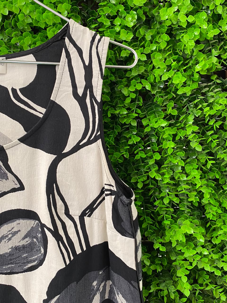 Cristina Gavioli Collection Floral and Polka-Dot Shift Dress