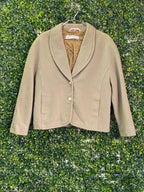 Mayerline Stone Beige Tailored Blazer — front