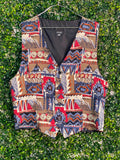 Fabio Milano Multicolour Geometric Tailored Waistcoat — front