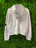 Superdry White Zip-Up Hoodie