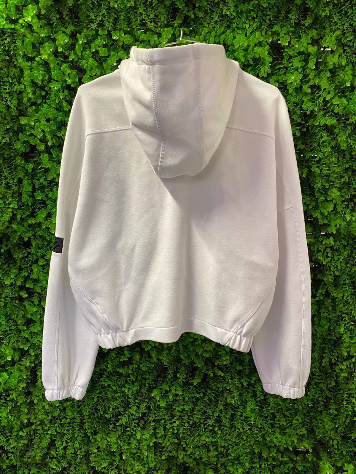 Superdry White Zip-Up Hoodie