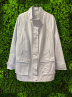 Helena Vera Off White Utility Jacket