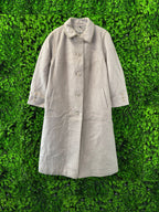 Canda Beige Alpaca Wool Blend Coat