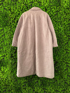 Canda Beige Alpaca Wool Blend Coat