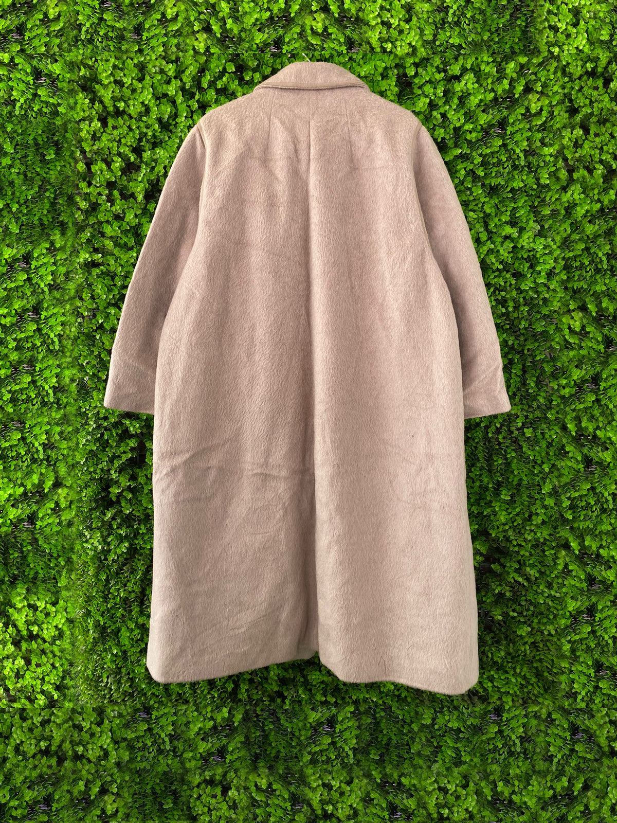 Canda Beige Alpaca Wool Blend Coat