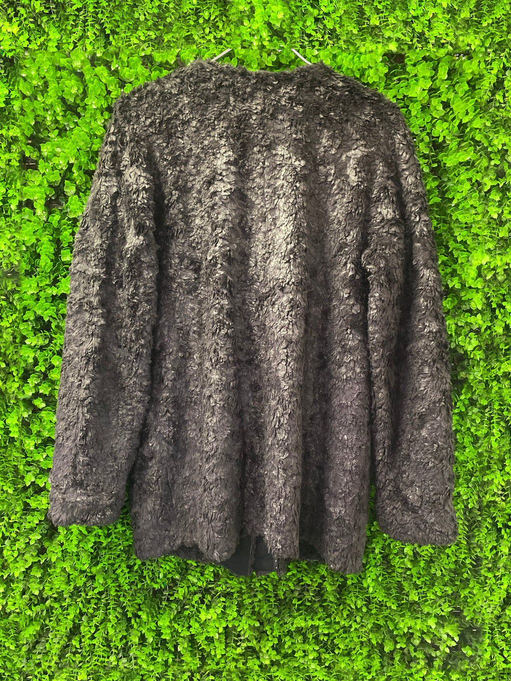 Marc Cain Dark Faux Fur Jacket