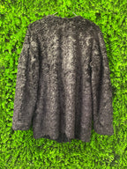 Marc Cain Dark Faux Fur Jacket
