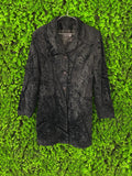 Collection Simone Paris Black Faux Fur Coat