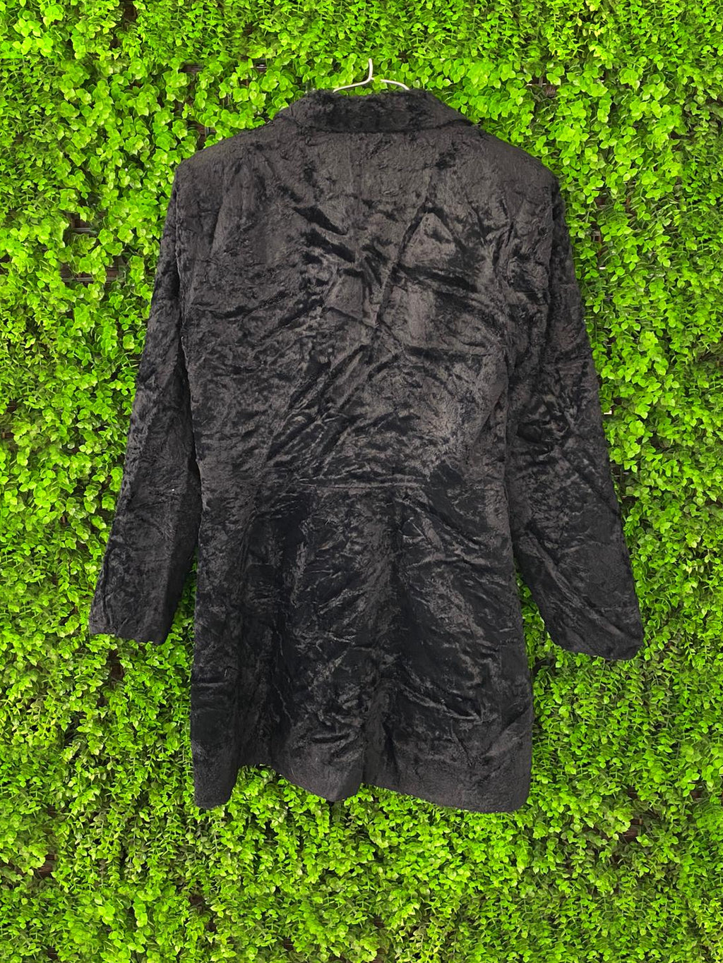 Collection Simone Paris Black Faux Fur Coat
