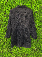Collection Simone Paris Black Faux Fur Coat