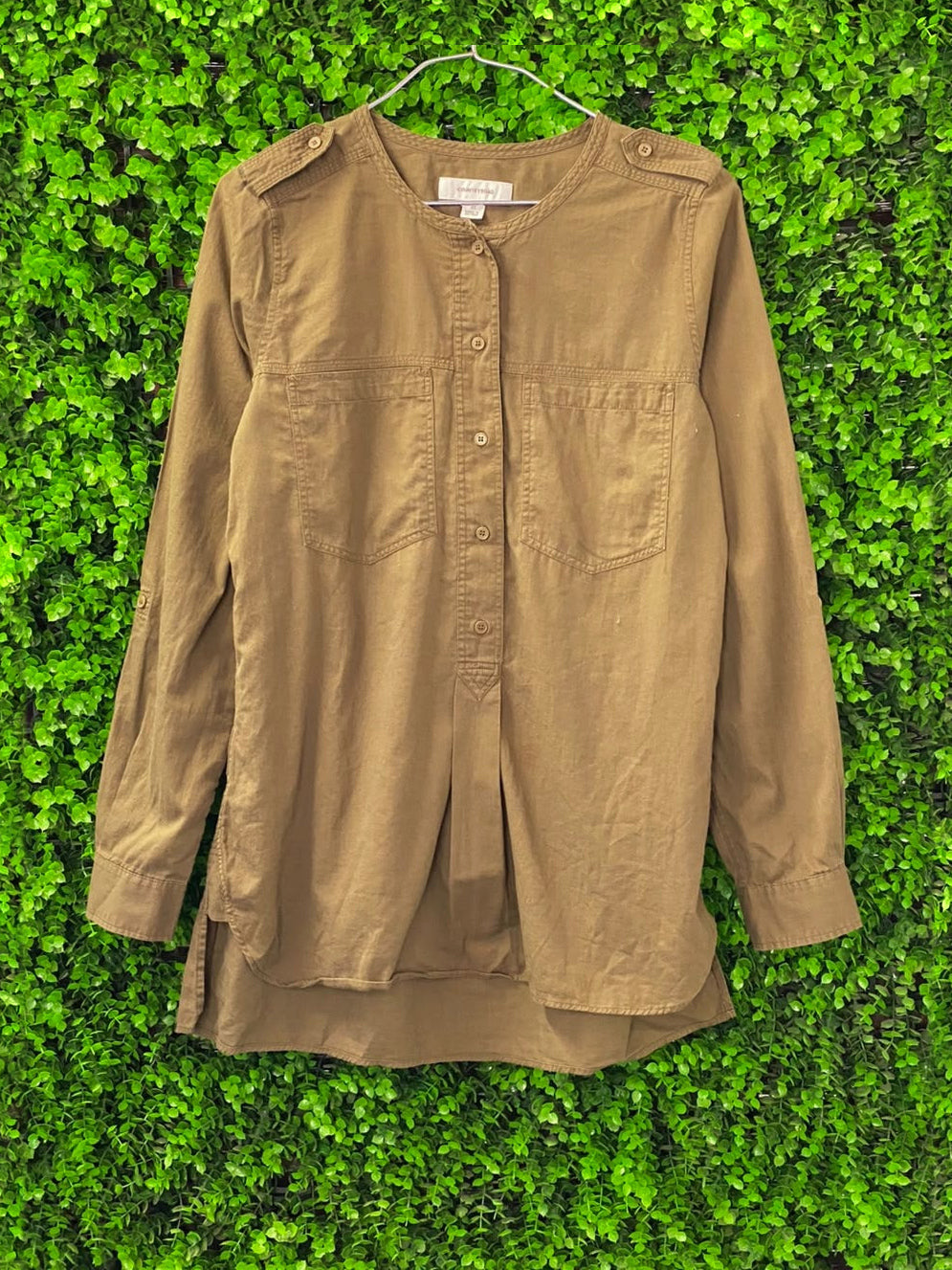 Country Road Khaki Cotton Utility Pocket Jacket