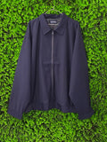 HLOBA Navy Zip-Front Lightweight Jacket