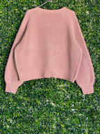 Woolworths Taupe Textured Button-Front Cardigan — back