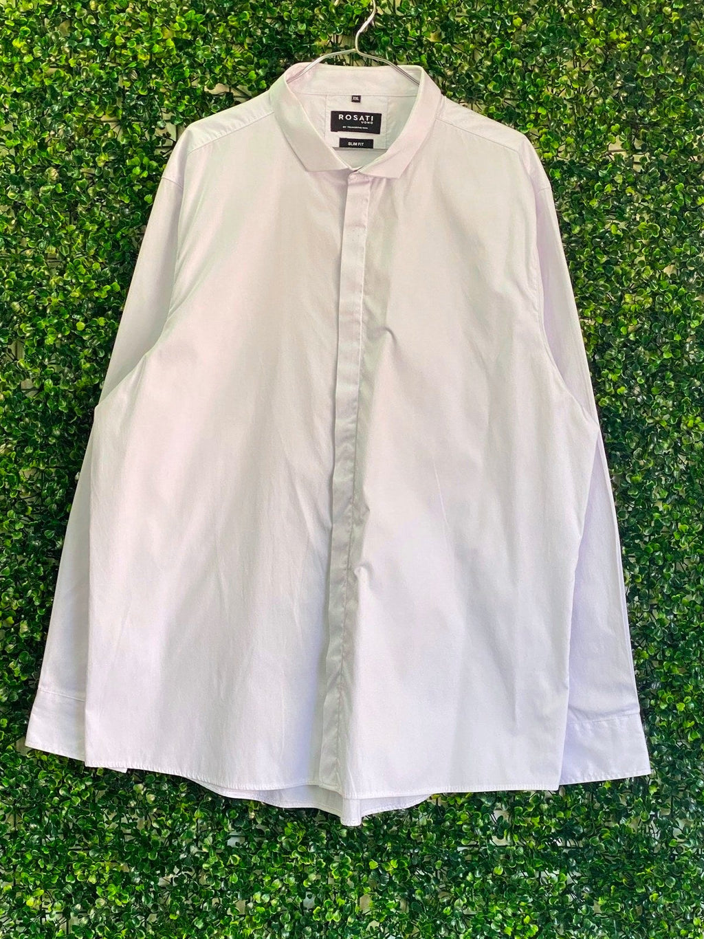 Rosati Uomo White Dot Shirt — 01-front
