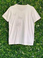 Valentino White Traveller Graphic T-Shirt — back