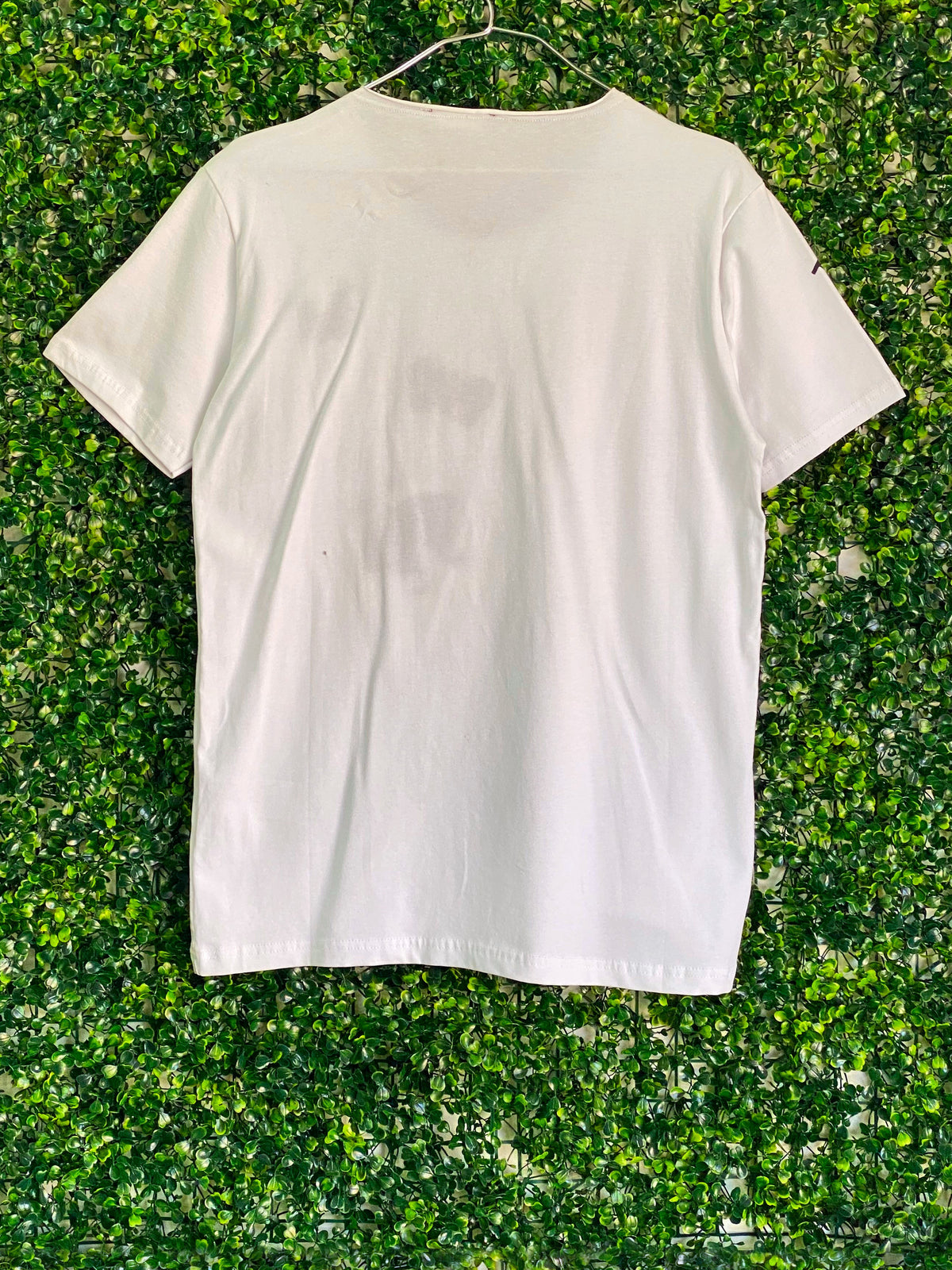 Valentino White Traveller Graphic T-Shirt — back
