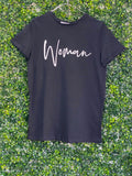 Sassy Chic Black Woman Graphic T-Shirt — front