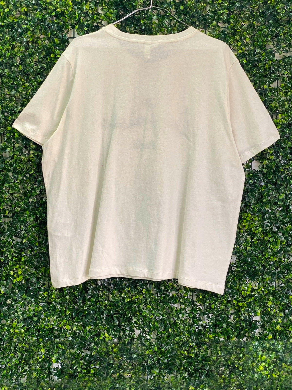 Cream La Poésie Paris Graphic T-Shirt — back