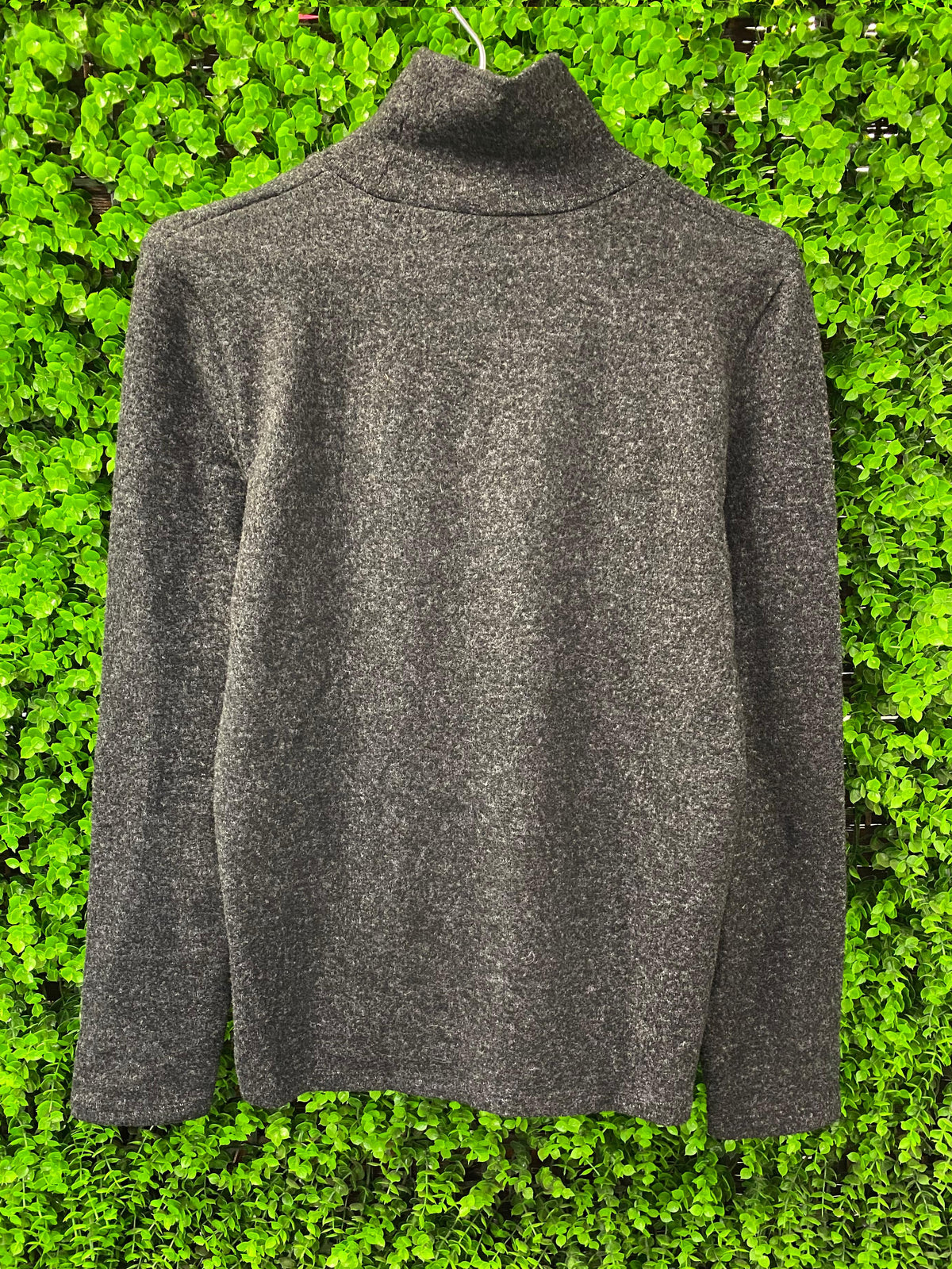 Zara Charcoal Grey Roll-Neck Knit Top