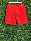 The North Face Burnt Orange Nylon Utility Shorts — front