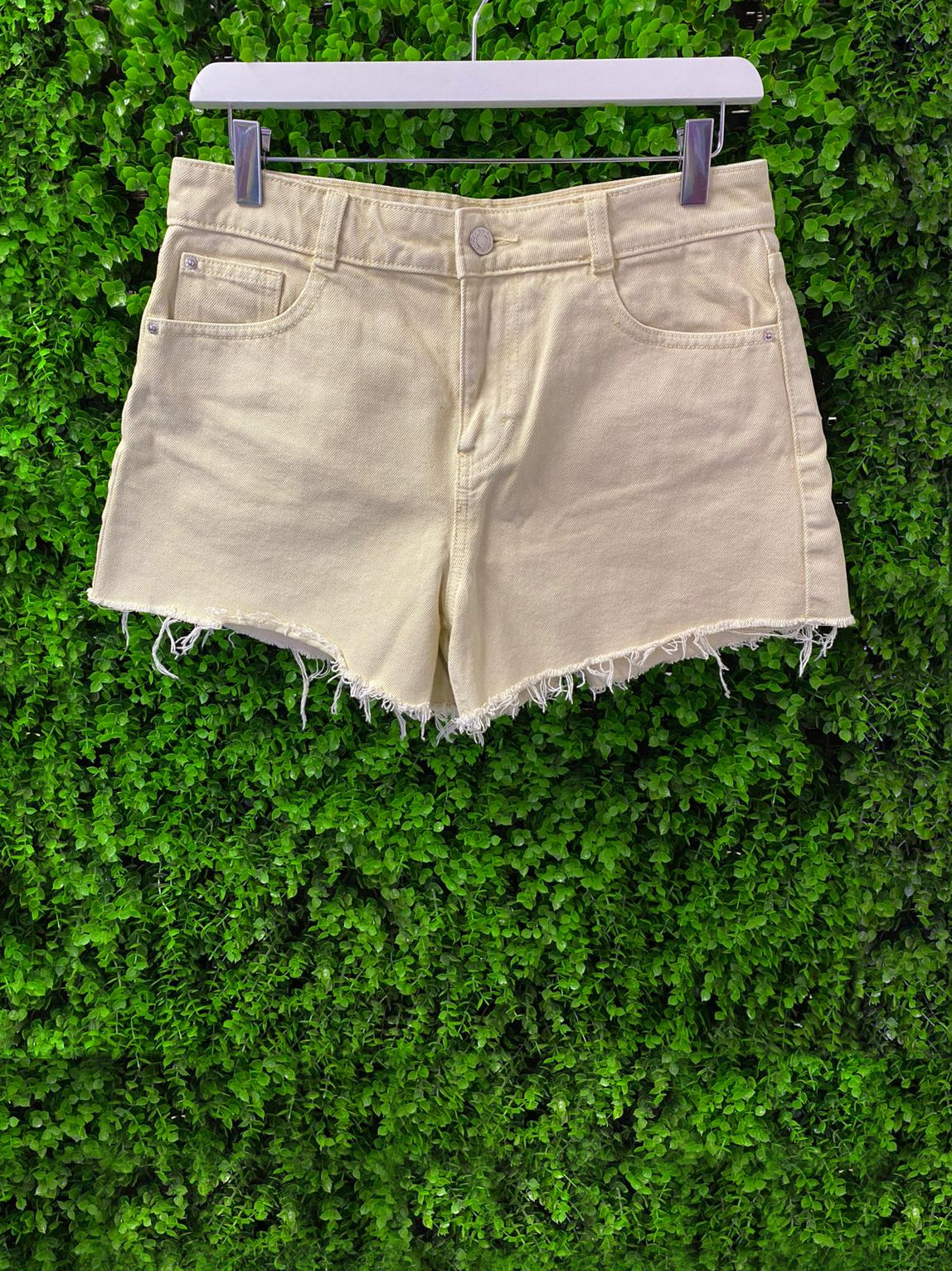 Zara High-Waisted Denim Shorts