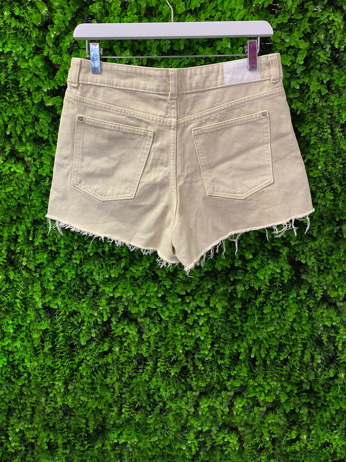 Zara High-Waisted Denim Shorts