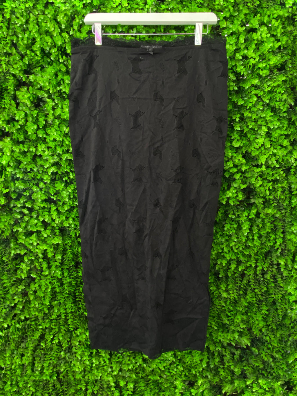 Rita Ora x Primark Black Floral Lace Maxi Skirt